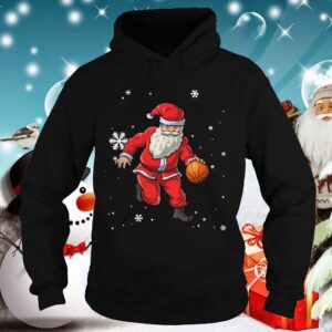 Christmas Basketball Pajamas Santa Claus Slam Dunk