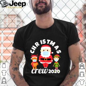 Christmas Crew 2020 Mask Wearing Santa Elf shirt