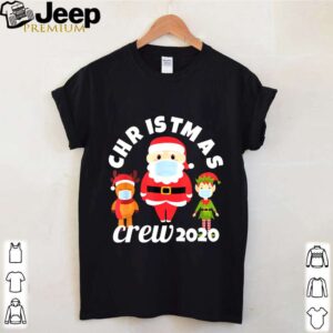 Christmas Crew 2020 Mask Wearing Santa Elf