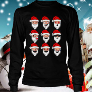 Christmas Santa Emojis Emoticons hoodie, sweater, longsleeve, shirt v-neck, t-shirt 4