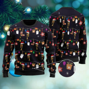 Christmas Trumpet Ugly Sweater For Trumpet Lovers On Christmas Days