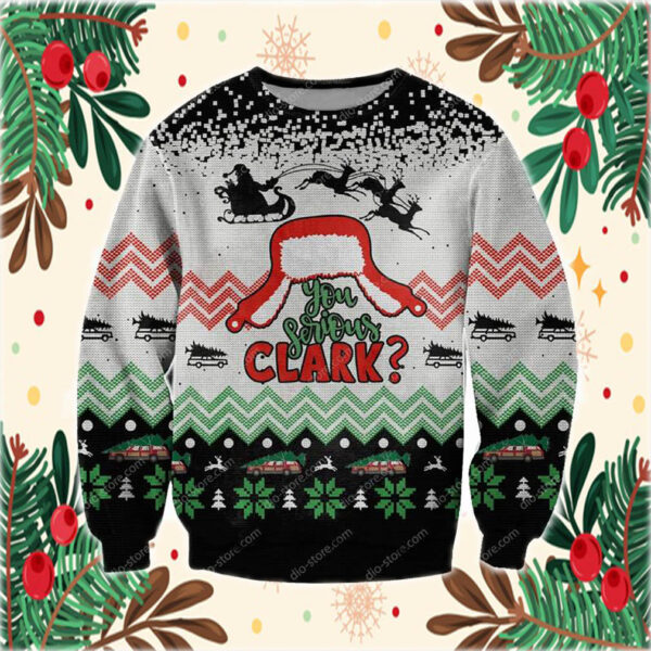 Christmas Vacation 3D Print Ugly Christmas Sweathoodie, sweater, longsleeve, shirt v-neck, t-shirt