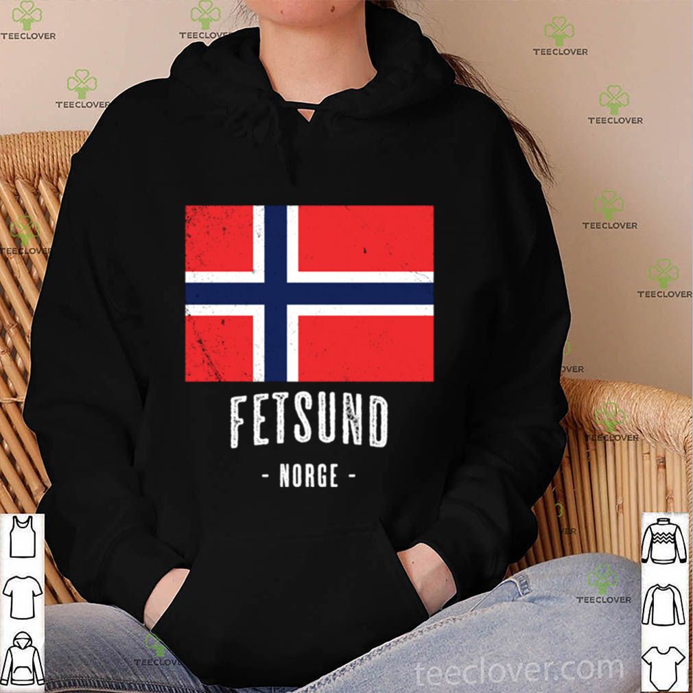 City of Fetsund Norway NO Norwegian Flag Merch hoodie, sweater, longsleeve, shirt v-neck, t-shirt