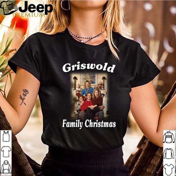 Clark Griswold Family Christmas Portrait Christmas Vacation Movie T