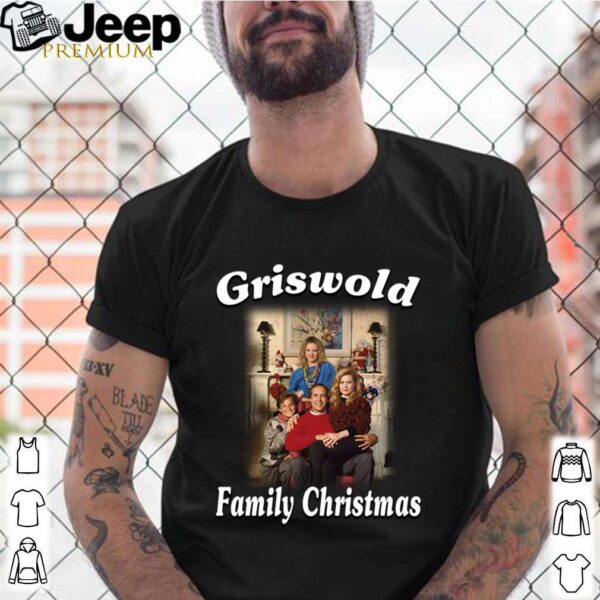Clark Griswold Family Christmas Portrait Christmas Vacation Movie T Shirt