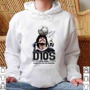 D10S Diego Maradona 1960 2020 thank you for the memories shirt