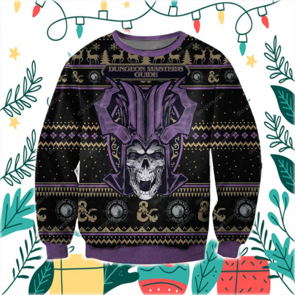 Dungeon Master’s Guide 3D Print Ugly Christmas Sweater