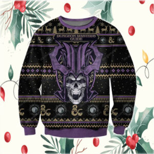 Dungeon Master's Guide 3D Print Ugly Christmas Sweater