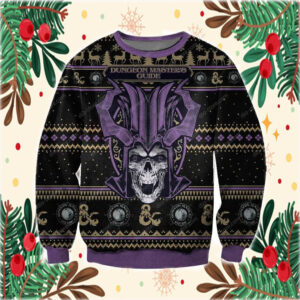 Dungeon Master’s Guide 3D Print Ugly Christmas Sweater