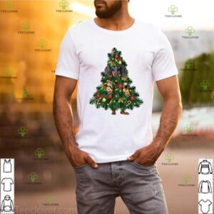 Dachshund Tree Christmas shirt