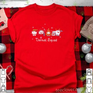 Dental Squad Elf Santa Reindeer Merry Christmas shirt