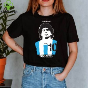 Diego Maradona 10 Hand Of God Legendary 1960-2020 shirt