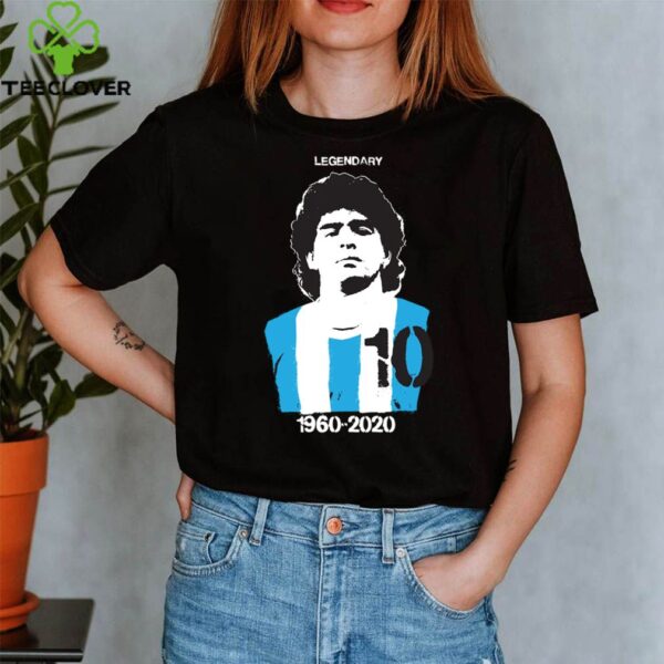 Diego Maradona 10 Hand Of God Legendary 1960-2020 hoodie, sweater, longsleeve, shirt v-neck, t-shirt