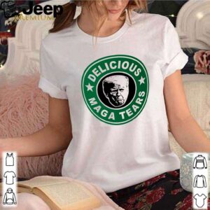 Donald Trump Delicious maga tears Starbucks shirt