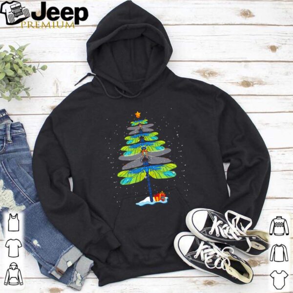 Dragonfly Christmas tree Nessa Jenkins Oh Oh Oh merry Christmas hoodie, sweater, longsleeve, shirt v-neck, t-shirt
