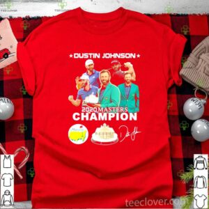 Dustin Johnson 2020 masters champion golf signatures shirt