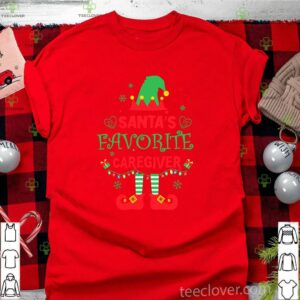 ELF Santa’s Favorite Caregiver Merry Christmas Sweatshirt