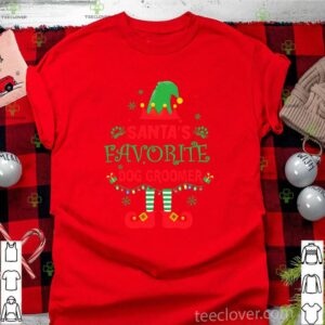 ELF Santa’s Favorite Dog Groomer Merry Christmas Sweatshirt