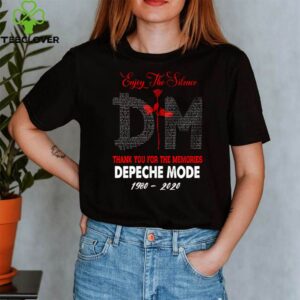 Enjoy the silence thank you for the memories Depeche Mode shirt