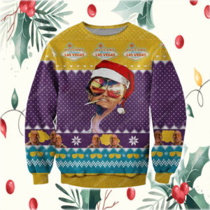 Fabulous Las Vegas 3D Print Ugly Christmas Sweatshirt