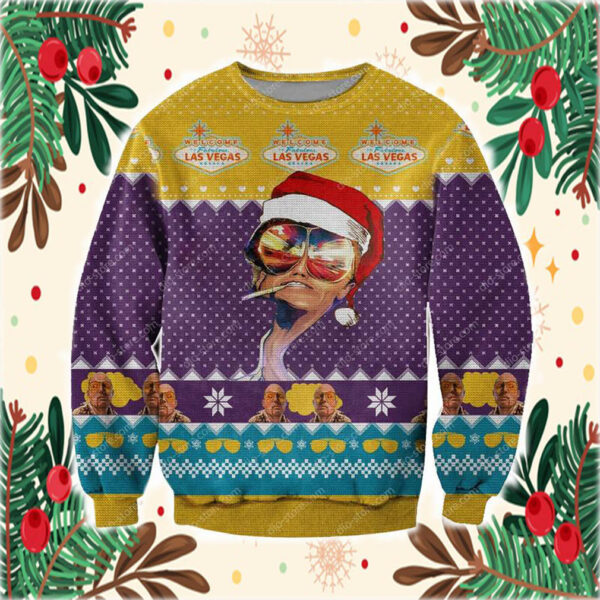 Fabulous Las Vegas 3D Print Ugly Christmas Sweathoodie, sweater, longsleeve, shirt v-neck, t-shirt