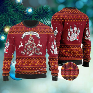 Ferrets In Your Area Ugly Sweater For Ferret Lovers On National Ugly Sweater Day And Christmas Time