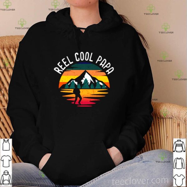Fishing reel cool Papa vintage hoodie, sweater, longsleeve, shirt v-neck, t-shirt
