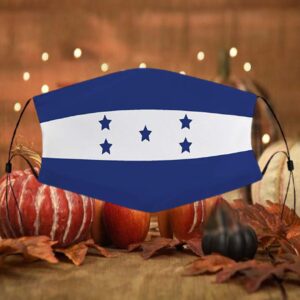 Flag of Honduras National Support Country Designer Face Mask