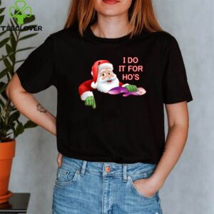 Funny Rude Christmas I Do It For The Ho's sex toys shirt