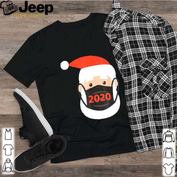 Funny Santa Wearing Mask – Quarantine Christmas shirt