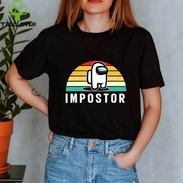 Gaming Meme Impostor Among Game Us Sus Gift Vintage Sunset hoodie, sweater, longsleeve, shirt v-neck, t-shirts
