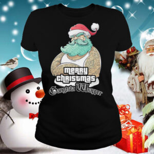 Gangsta Wrapper Merry Christmas Holidays Gamer Gangsta Wrapper shirt