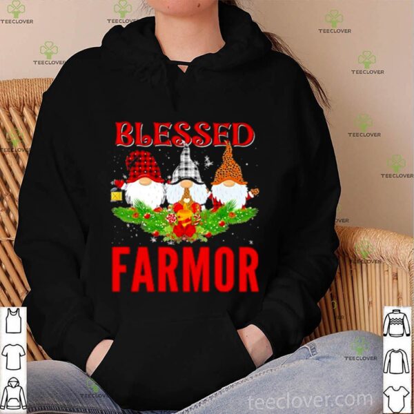 Gnomes Blessed Farmor Merry Christmas hoodie, sweater, longsleeve, shirt v-neck, t-shirt
