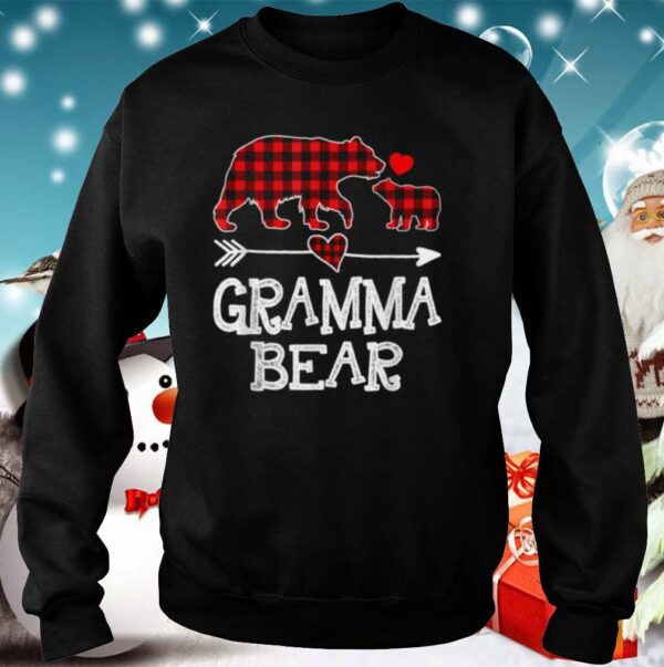 Gramma Bear Christmas Pajama Red Plaid Buffalo hoodie, sweater, longsleeve, shirt v-neck, t-shirt