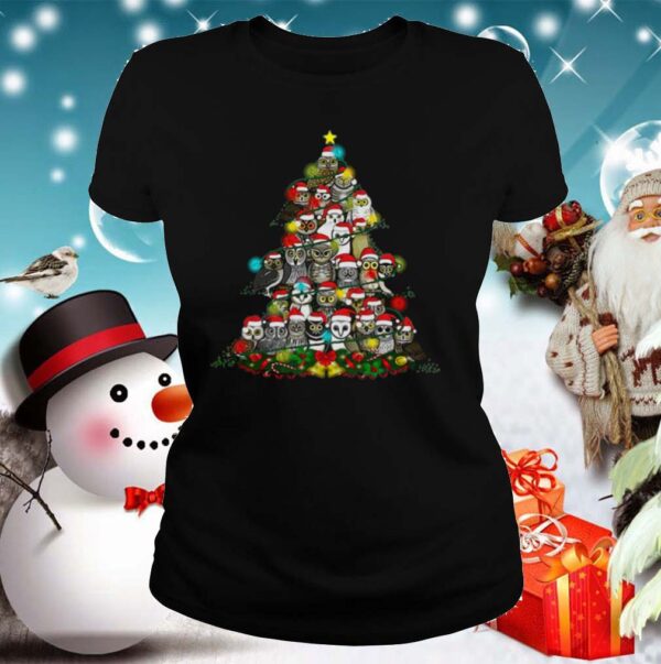 Grateful Owl Quaran Tree Christmas shirt