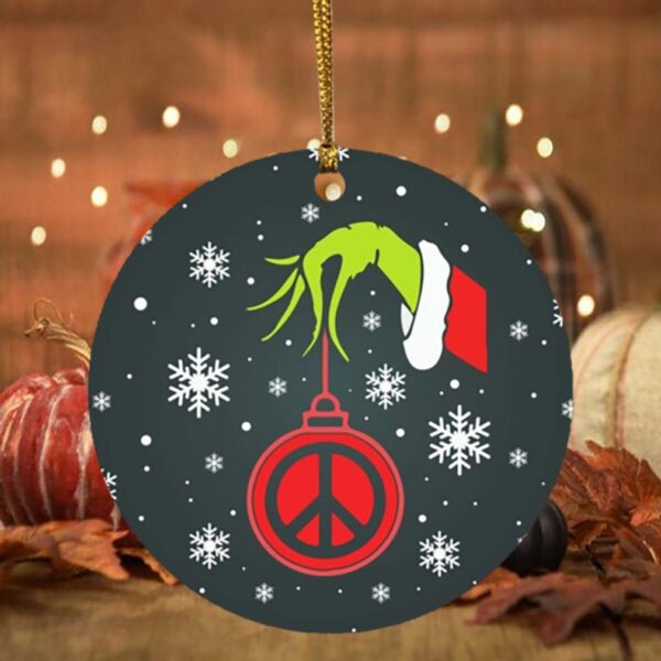 Hummingbird Christmas Lights Tree Circle Ornament – O Christmas Tree Hummingbird Christmas Lights Kee