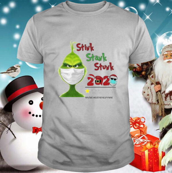 Grinch Stink Stank Stunk 2020 Very Bad Would Not Recommend