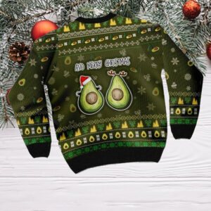 Guacin Around The Christmas Tree Ugly Sweater From Someone Who Love Avocado