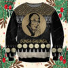 Godzilla Knitting Pattern 3D Print Ugly Christmas Sweater