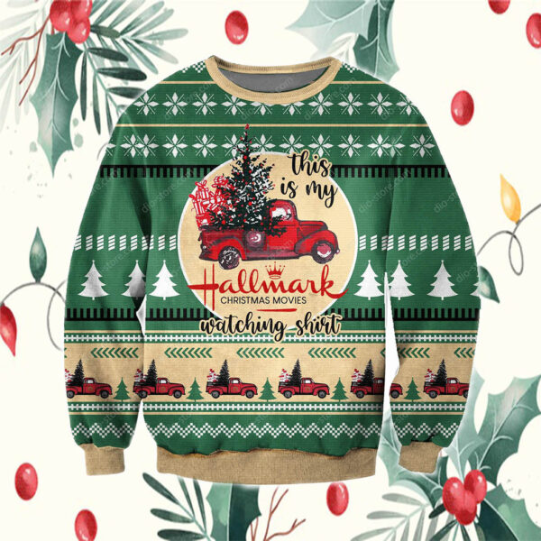 Hallmark Christmas Movies 3D All Over Print Ugly Sweathoodie, sweater, longsleeve, shirt v-neck, t-shirt
