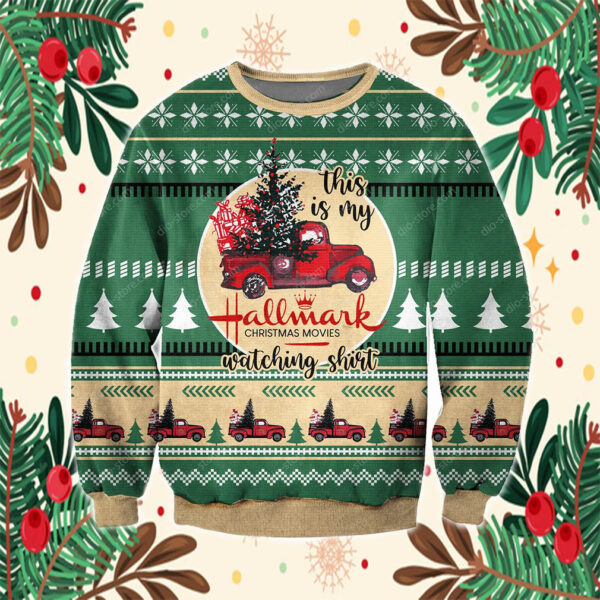 Hallmark Christmas Movies 3D All Over Print Ugly Sweathoodie, sweater, longsleeve, shirt v-neck, t-shirt