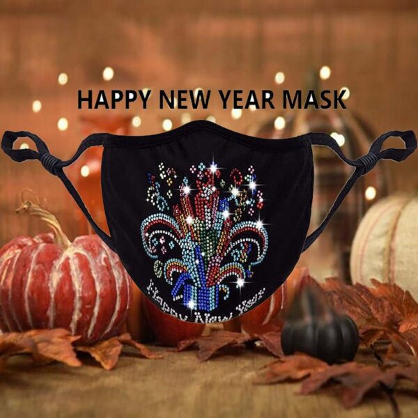 HAPPY NEW YEAR Face Mask