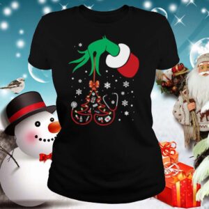 Hand Grinch Holding Tree Nurse Christmas