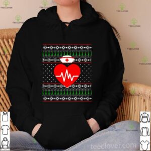 Happy Nurse Ugly Sweater Merry Christmas Nursing Holiday shirt