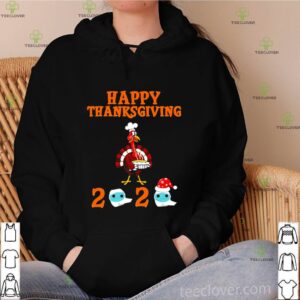 Happy thanksgiving 2020 turkey face mask quarantine shirt