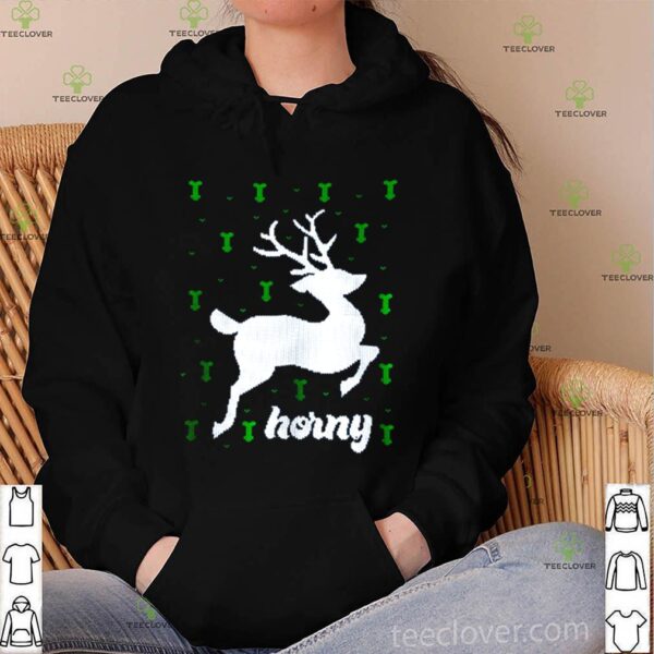 Horny Christmas hoodie, sweater, longsleeve, shirt v-neck, t-shirt