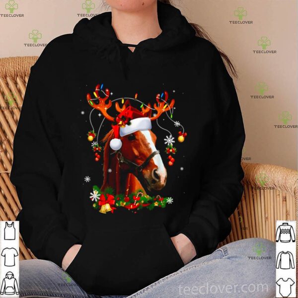 Horse Reindeer Christmas Funny Horse Xmas hoodie, sweater, longsleeve, shirt v-neck, t-shirt