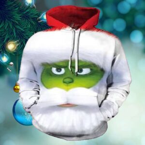 How the Grinch Stole Christmas 3D Merry Christmas Hoodie