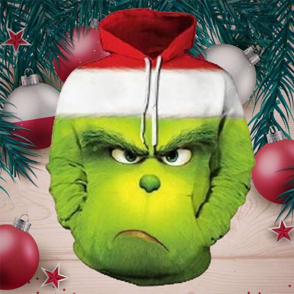 How the Grinch Stole Christmas 3D Merry Christmas Hoodies shirt