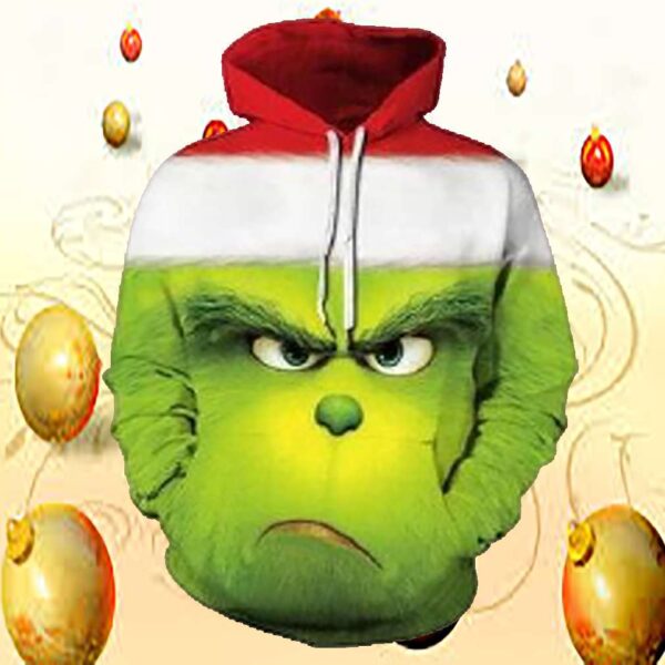 How the Grinch Stole Christmas 3D Merry Christmas Hoodies shirt